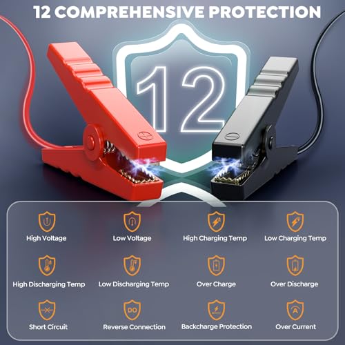 Jump Pack with LED Flashligh