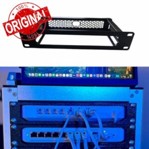10" Rack Mount for Ubiquiti UniFi Cloud Gateway Fiber | 1U Rack Adapter for UCG-Fiber | Compatible with 10" Cabinets | Ideal for Home Lab & Network Rack Setup