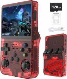 R36S Retro Handheld Game Console with 3.5-Inch Display