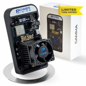 Bitaxe Gamma 602 ASIC Bitcoin Miner | 1.1 TH/s @ 18W | BM1370 Chip (Antminer S21 Pro) | Wi-Fi | USB-C | AxeOS | Open Source | Made in Europe