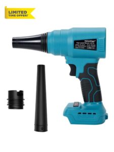 Cordless Dust Blower - Air Blower for Makita Battery 18V with Brushless Motor