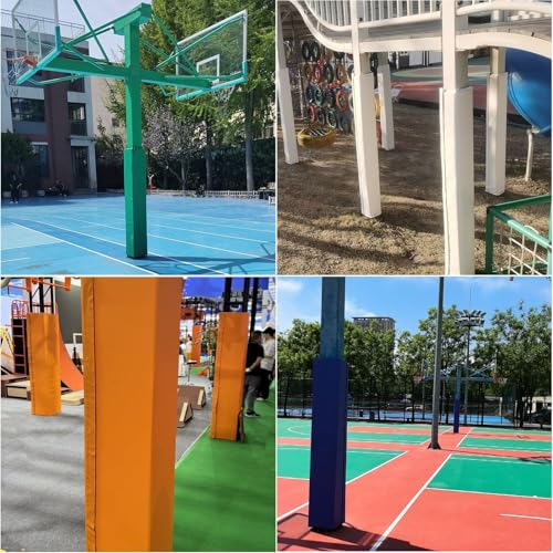 Square Basketball Pole Pad Outdoor