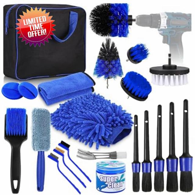 22pcs Car Cleaning Kit