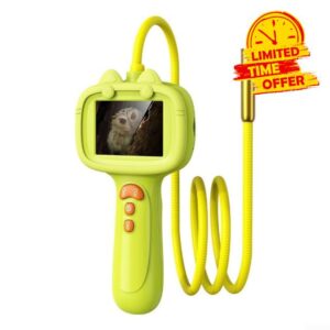 Portable science toy for kids with 2 4 inch IPS display