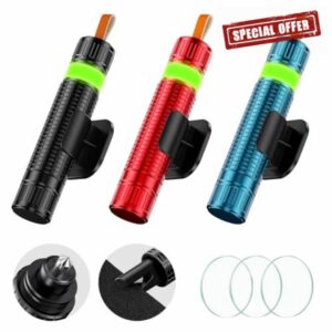 2-in-1 Car Window Breaker with Seatbelt Cutter