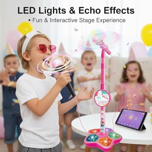 Kids Microphone with Stand