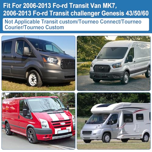 External Thermal Windshield Cover for Ford Transit Van MK7 2006-2013 and Challenger Genesis 43/50/60