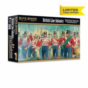 Warlord Games Crimean War British Line infantry - 28mm Scale Plastic Miniatures for Black Powder Highly Detailed Crimean Era for Table-top Wargaming