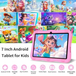32GB Toddler Tablet Android 13 with WiFi