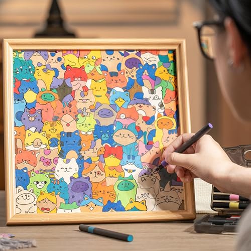 Quordle Woodens Colouring Puzzles