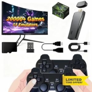 Retro Games Console Built-in 20000+ Classic Games with 15 Emulators