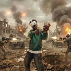 Cheek Pad & Sling | Enhance Aim & Immersion in VR Shooters (Black)