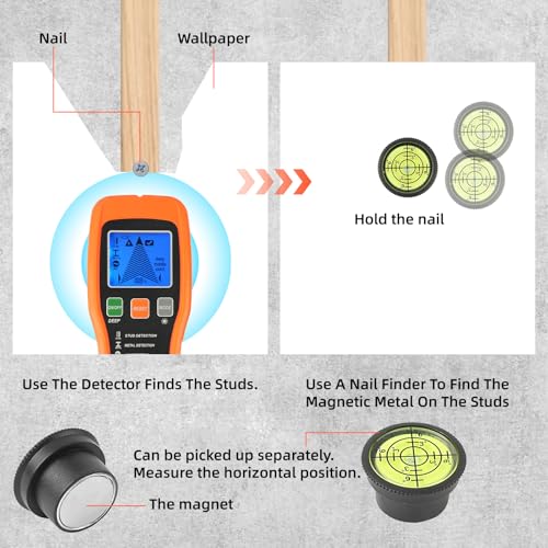 Metal and Screws Studs Detectio