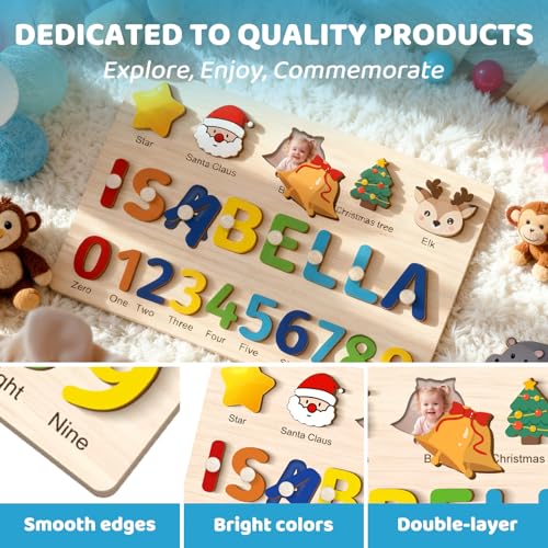 Suitable for Personalized Gifts for First Birthday and Christmas