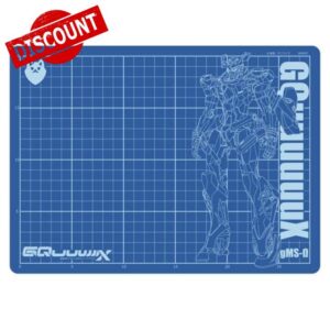 Sun-Star Stationery Mobile Suit Gundam GQuuuuuuX Cutter Mat A4 Geek Axe