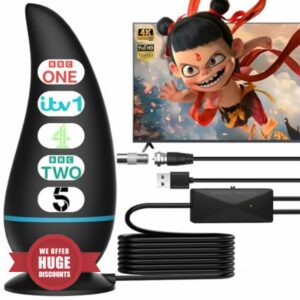 2025 Indoor TV Aerial for Smart TV for Local Channels