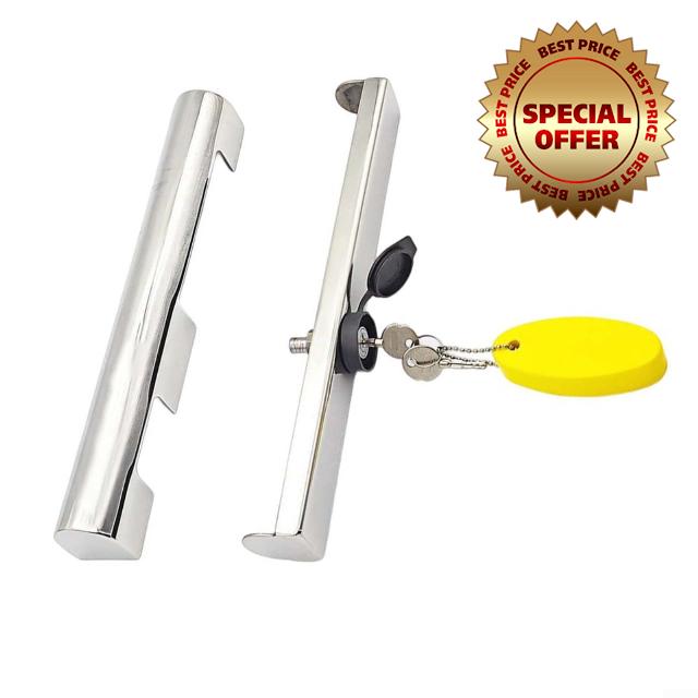 Marine Outboard Motor Lock With Floating Key For Boats Yachts Kayaks Water Sports Accessories Marine Hardware