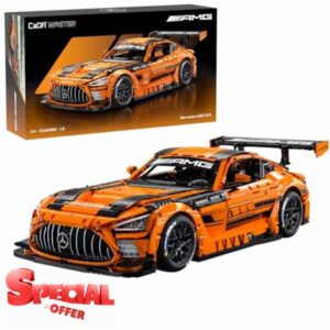 CaDA Mercedes-AMG GT3 Racing Car - 5466 Pieces - Self-Build Brick Building Block Model C64008W