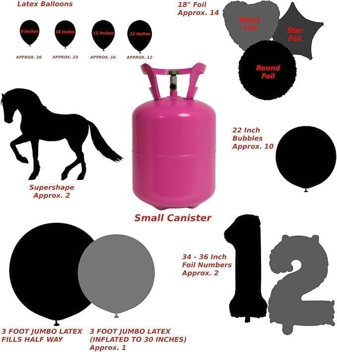 Inflates Up to 30 (9-Inch) Latex Balloons