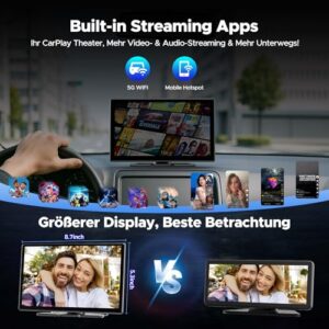 2026 Portable Multimedia Video Car Smart Screen with Backup Camera