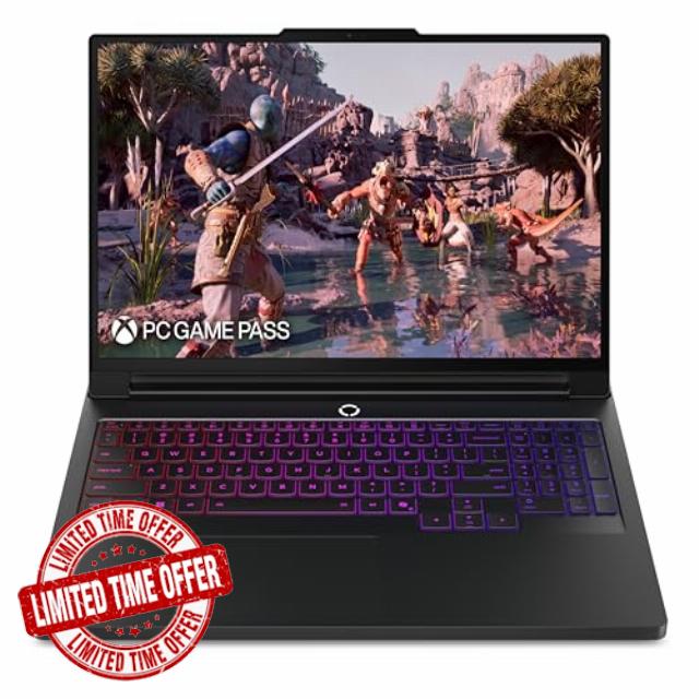 Lenovo Legion Pro 7i - 2025 - Gaming Laptop - NVIDIA GeForce RTX 5070Ti - 16" 240Hz OLED Display - Intel Core Ultra 7 255HX - 32GB Memory - 1TB Storage - Eclipse Black - Free 3 Months PC Game Pass