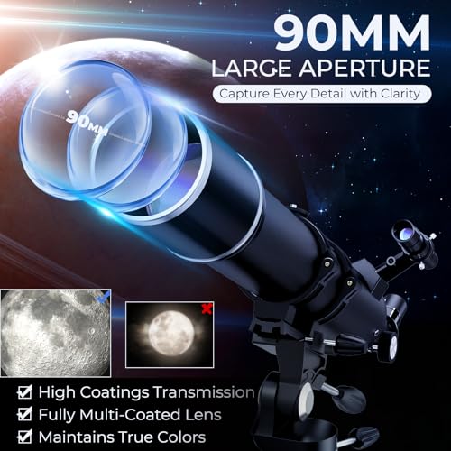 Professional Astronomy Telescope with 32X-240X Magnification
