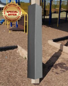 Outdoor 3ft Square Pole Cushion Padding Wrap