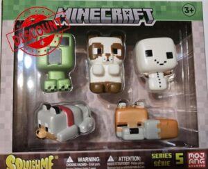Minecraft SquishMe Series 5 Collector's Box Series 5