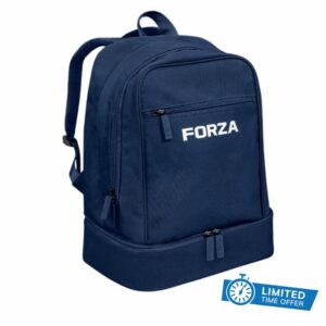 FORZA Academy Sports Backpack with Boot Compartment – 22L Football Kit Bag with Separate Shoe Section