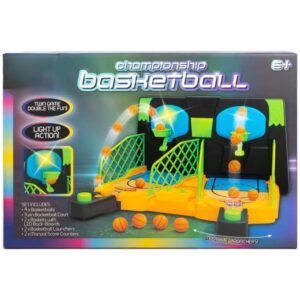 Basketball Playset for Double Court with Light-Up Backboards