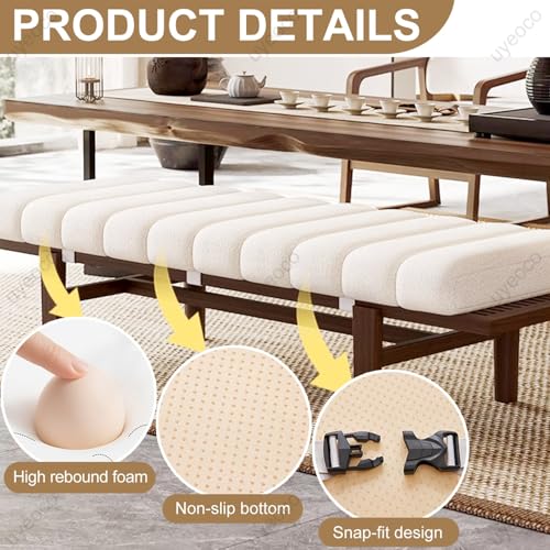 Sofas & Porch Furniture with Zipper(Beige