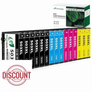 503XL Ink Cartridges Replacement for Epson 503 Ink Cartridges Multipack Compatible with Epson Expression Home XP-5200 XP-5205 XP5200