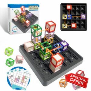 Laser Maze Reasoning Game