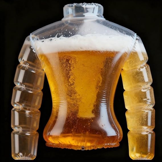 Beers-Drinking Jackets with Straw