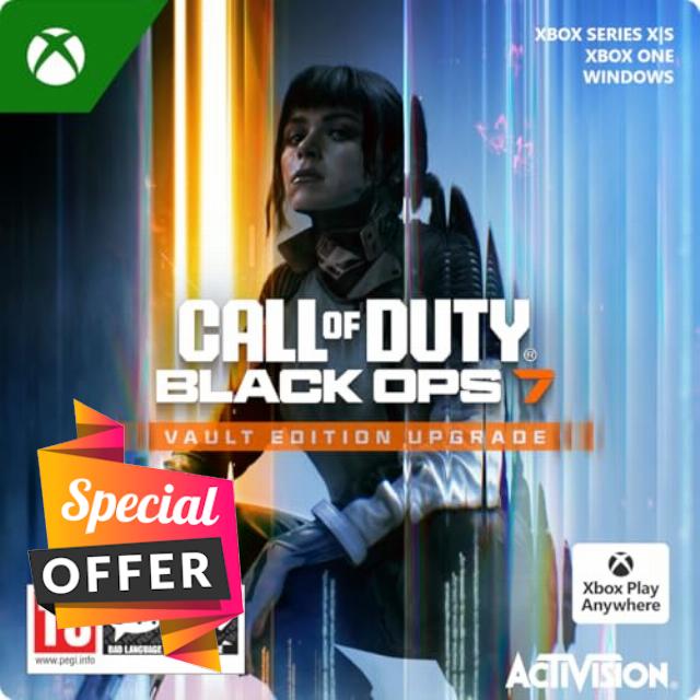 Call of Duty: Black Ops 7 Vault Edition Upgrade | Xbox & Windows 10 - Download Code
