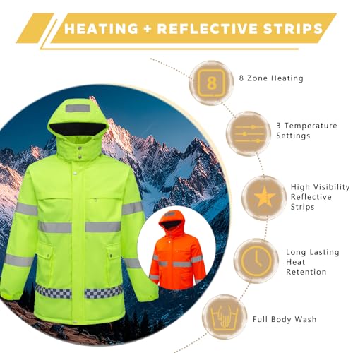 Heated Coats with 4 Heat Zones