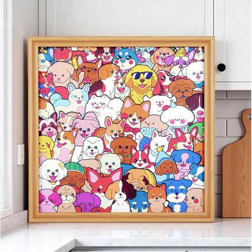 Cute Table Decor Puzzle | For Kids Girls Animal Lovers Family Gatherings Game Night Holiday Birthday Indoor Activities