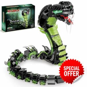 QLT QIAOLETONG Mechanical Snake Building Set