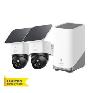 eufy Security SoloCam S340 2-Cam Kit (HomeBase S380)
