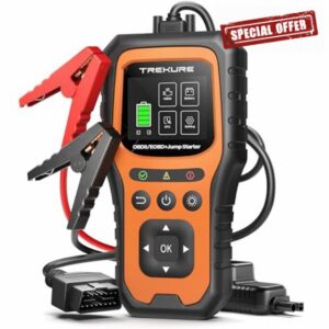 TREKURE 5000A Jump Starter Power Pack with OBD2 Scanner