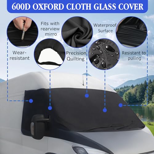 Dust Waterproof Ultra-Thick Motorhome Window Screen Cover