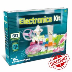 Science4you Electronics Kit for Kids 8+ – Circuit set