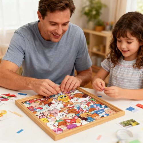 Wooden Animal Puzzle for Kids