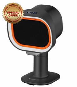 AMZCHEF Mobile Cooker Hood - Telescopic Height and 40° Tilt - Mini Portable Extractor Hood with 4-Speed Modes