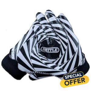 Battle Sports Kaleidoscope Doom 1.0 Receiver Football Gloves (Youth)