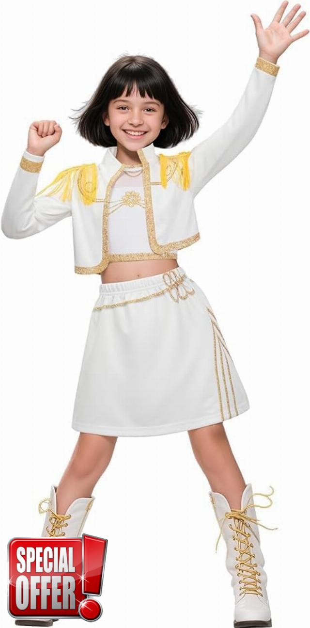 KPop D-emon H-unters Costume Cosplay Costumes for Kids Girls