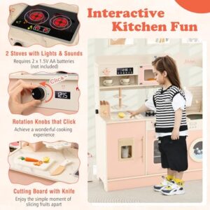 Pretend Play Kitchen with Light