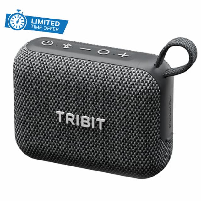 Tribit PocketGo Portable Wireless Bluetooth Speaker with 7W Stereo Sound