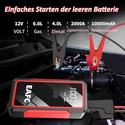 LED Torch & Storage Case for Vehicles up to 6.0L Petrol/4.0L Diesel