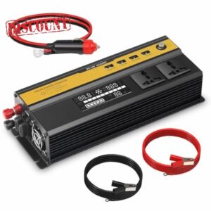 2200W Power Inverter DC 12V to AC 240V